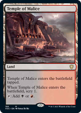 Temple of Malice (Rare-VOC)