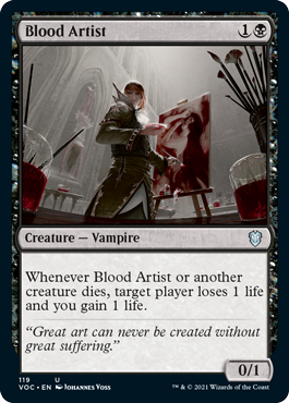 Blood Artist (Uncommon-VOC)
