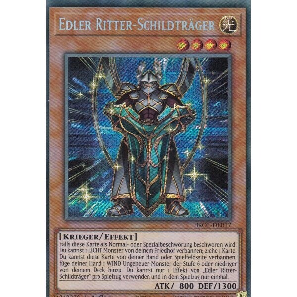 Edler Ritter-Schildträger (Secret-Rare-BROL)