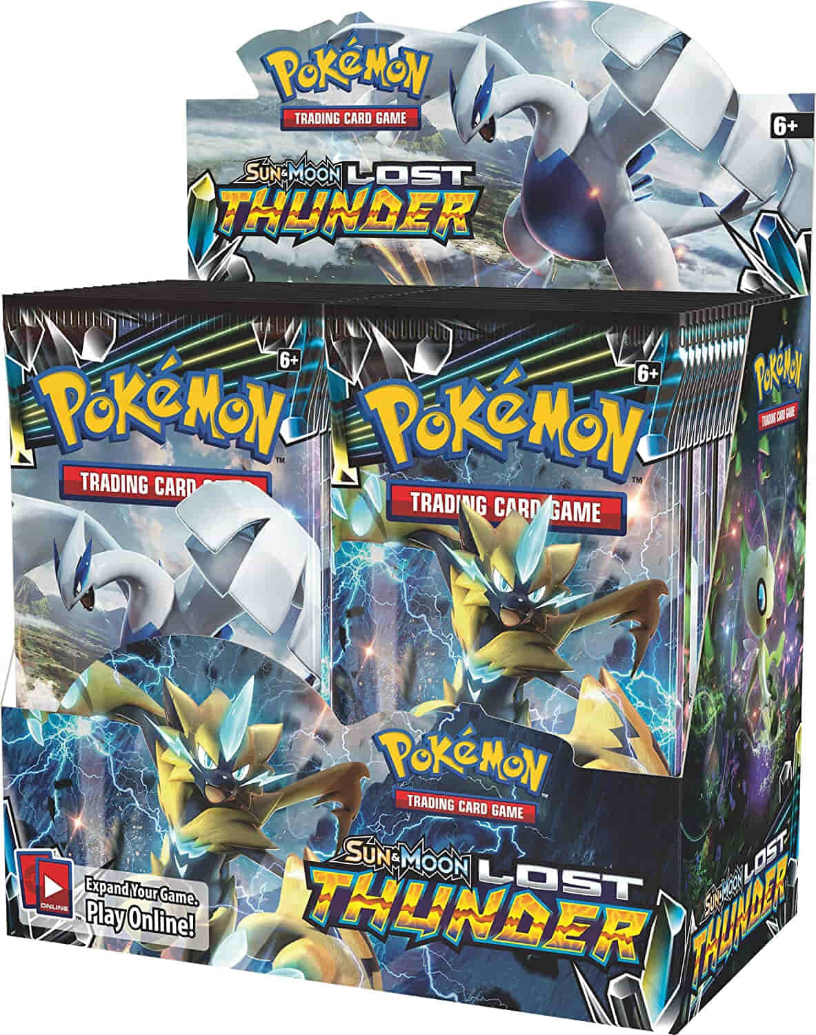 Pokémon - Sun and Moon: Lost Thunder - Booster Display - EN | The Uncommon  Shop