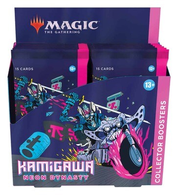Magic: Kamigawa: Neon-Dynastie - Sammler Booster Display