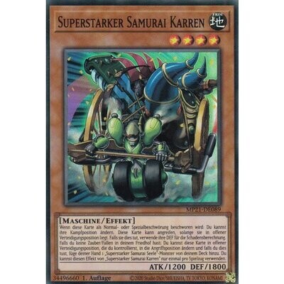 Superstarker Samurai Karren (Super Rare-MP21)