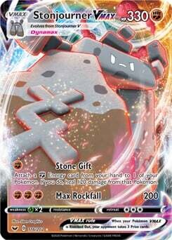Pokémon - Stonjourner Vmax - EN