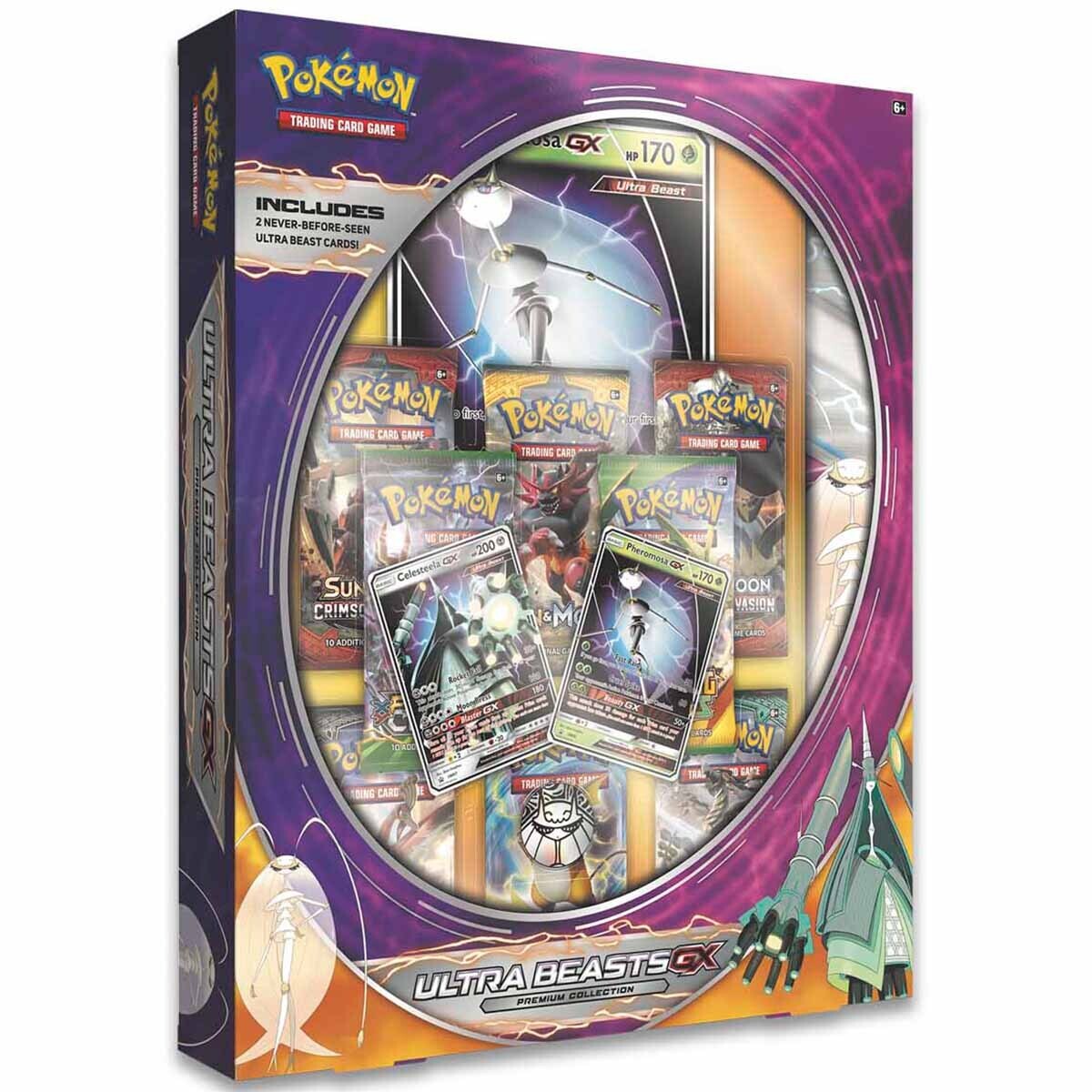 Pokemon - Ultra Beasts GX Premium Collection Box (Celesteela &amp; Pheromosa)​ - EN