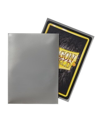 Dragon Shield - Standard Sleeves - Classic Silver (100)