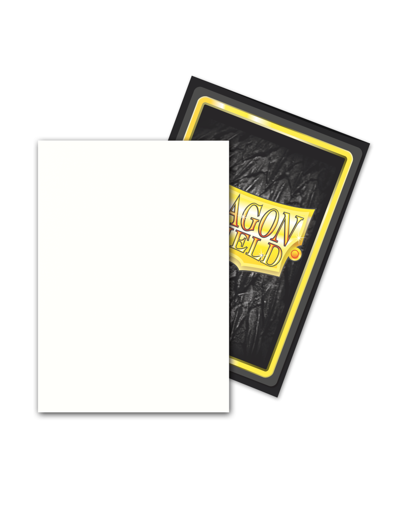 Dragon Shield - Japanese Sleeves - Snow - Dual Matte