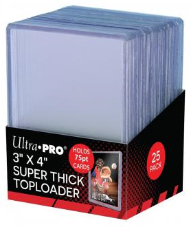 Ultra Pro - Super Thick 75PT Toploader (25x)