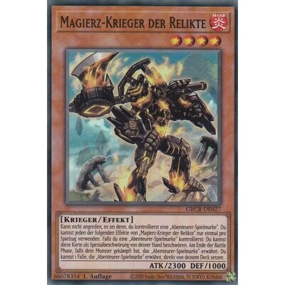 Magierz-Krieger der Relikte (Super Rare-GRCR)