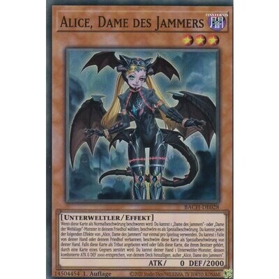 Alice, Dame des Jammers (Super-Rare BACH)