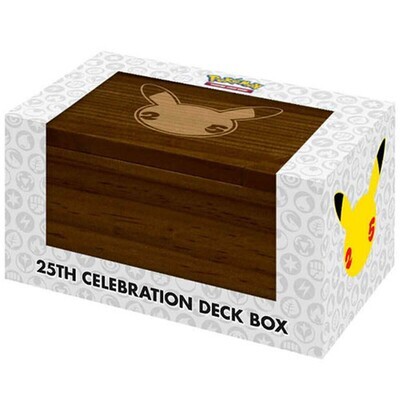 Ultra Pro - Pokemon 25th Anniversary - Deck Box - Holz