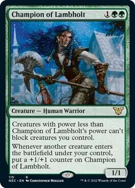 Champion of Lambholt (Rare-NEC)