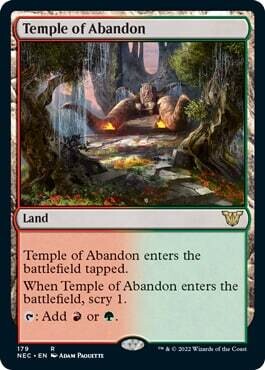 Temple of Abandon (Rare-NEC)