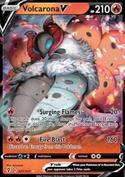 Pokémon - Volcarona V - EN