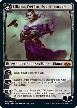 Liliana, Defiant Necromancer (Mythic-CC2)