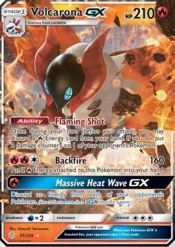 Pokémon - Volcarona GX - EN