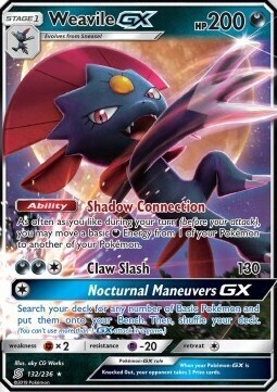Pokémon - Weavile GX - EN