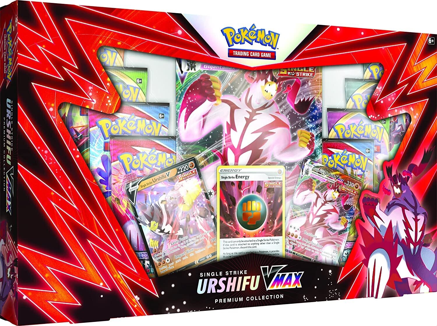Pokémon - Sword and Shield - Battle Styles Urshifu Vmax Collection - Single Strike - EN