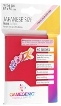 Gamegenic - PRIME Japanese Sleeves (60) - Red