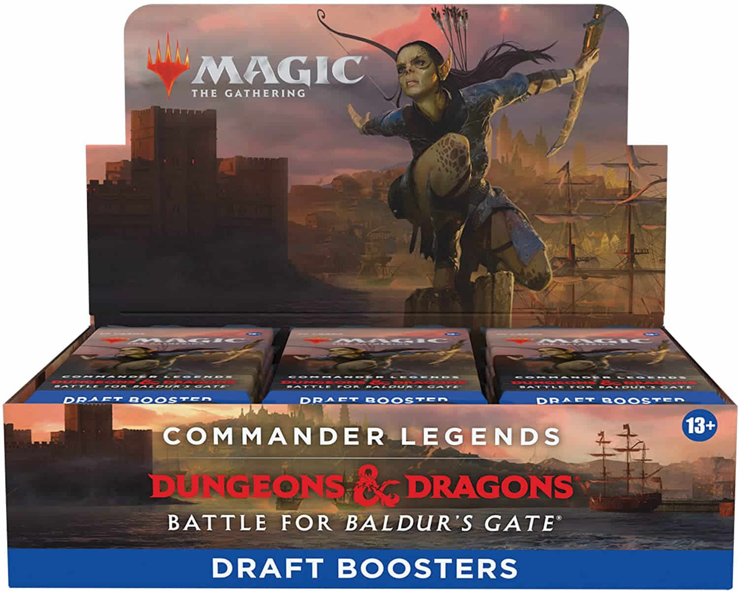 Magic: Commander Legends: Schlacht um Baldur's Gate - Draft Booster Display - DE