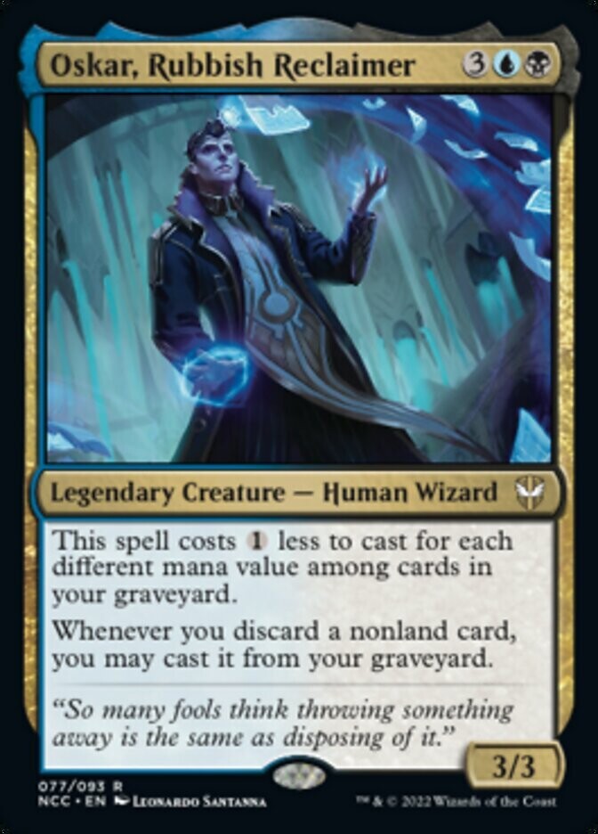 Oskar, Rubbish Reclaimer (Rare-NCC)