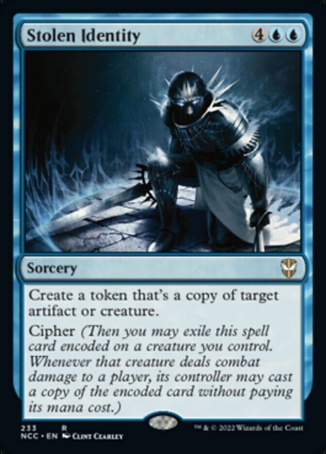 Stolen Identity (Rare-NCC)