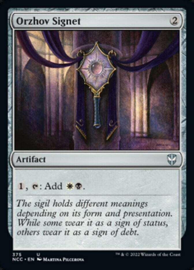 Orzhov Signet (Uncommon-NCC)