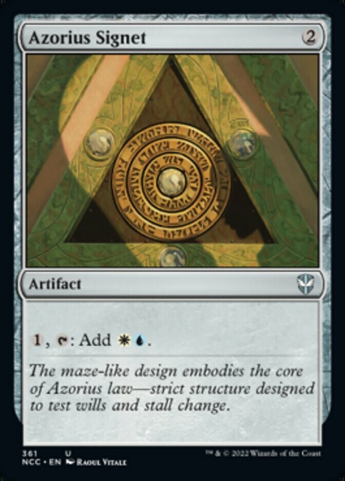 Azorius Signet (Uncommon-NCC)