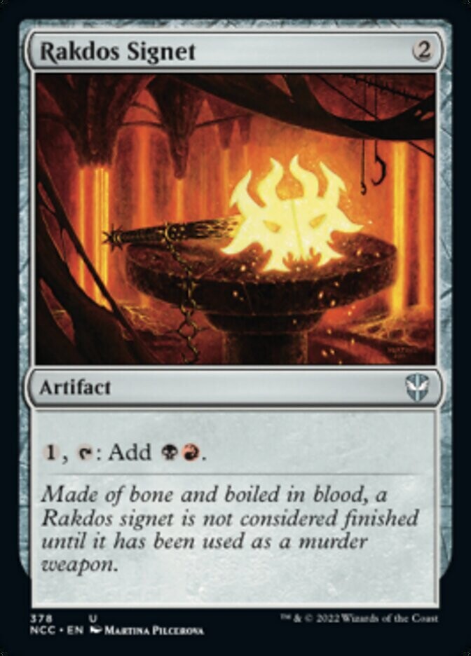 Rakdos Signet (Uncommon-NCC)