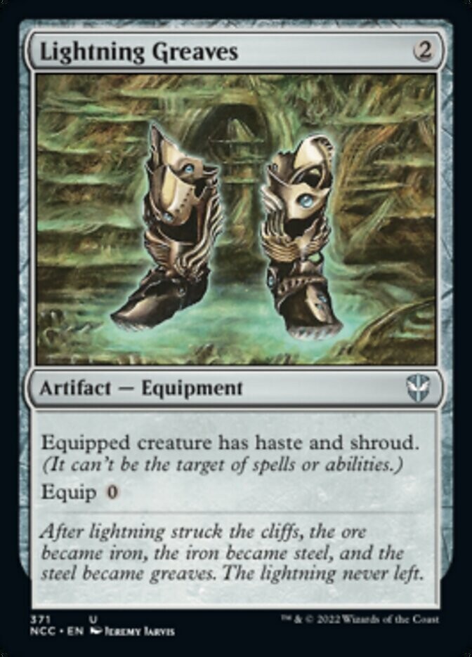 Lightning Greaves (Uncommon-NCC)