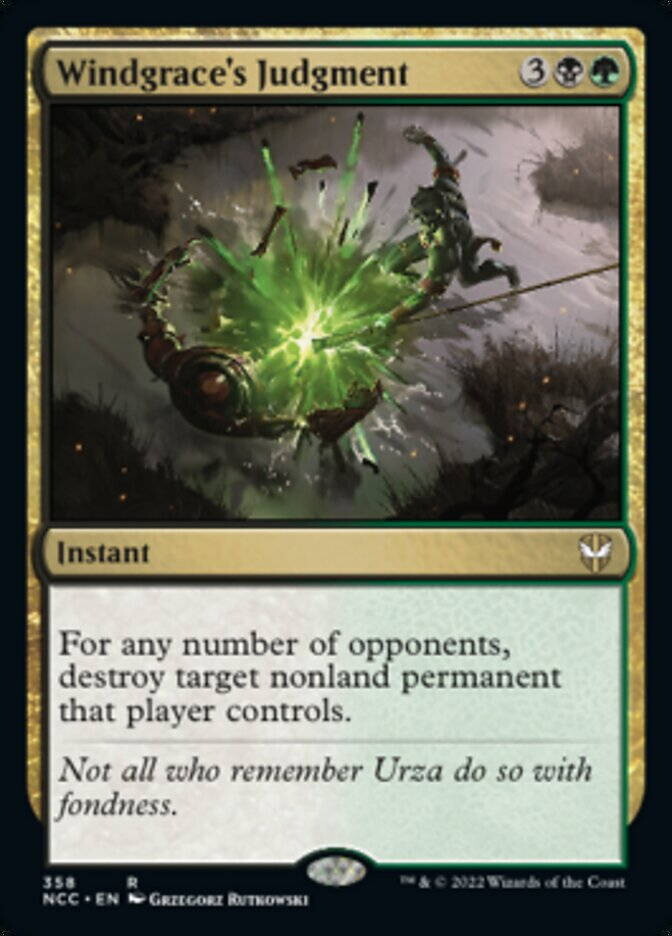 Windgrace&#39;s Judgment (Rare-NCC)