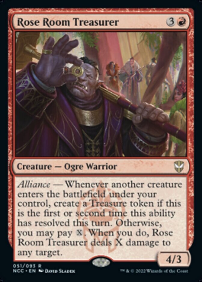 Rose Room Treasurer (Rare-NCC)
