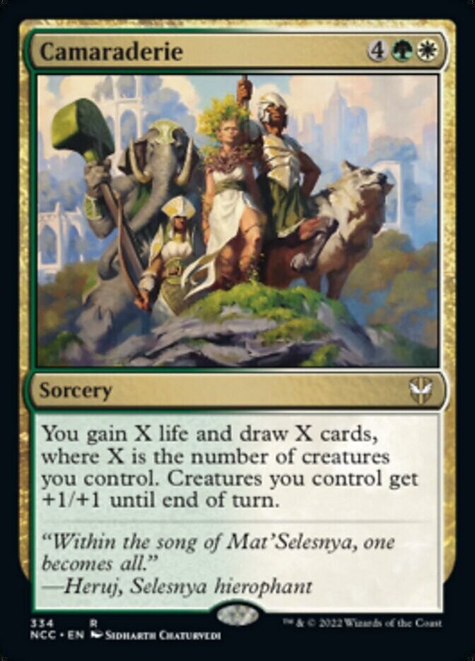 Camaraderie (Rare-NCC)