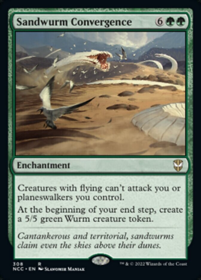 Sandwurm Convergence (Rare-NCC)