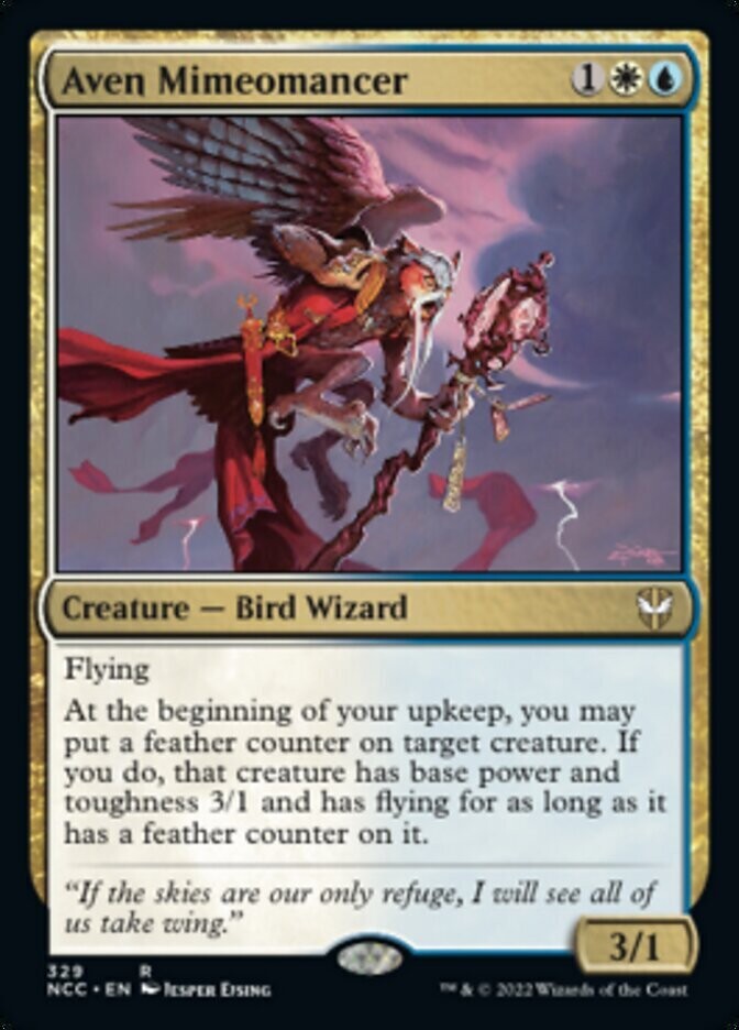 Aven Mimeomancer (Rare-NCC)
