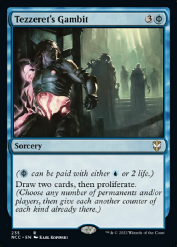Tezzeret&#39;s Gambit (Rare-NCC)