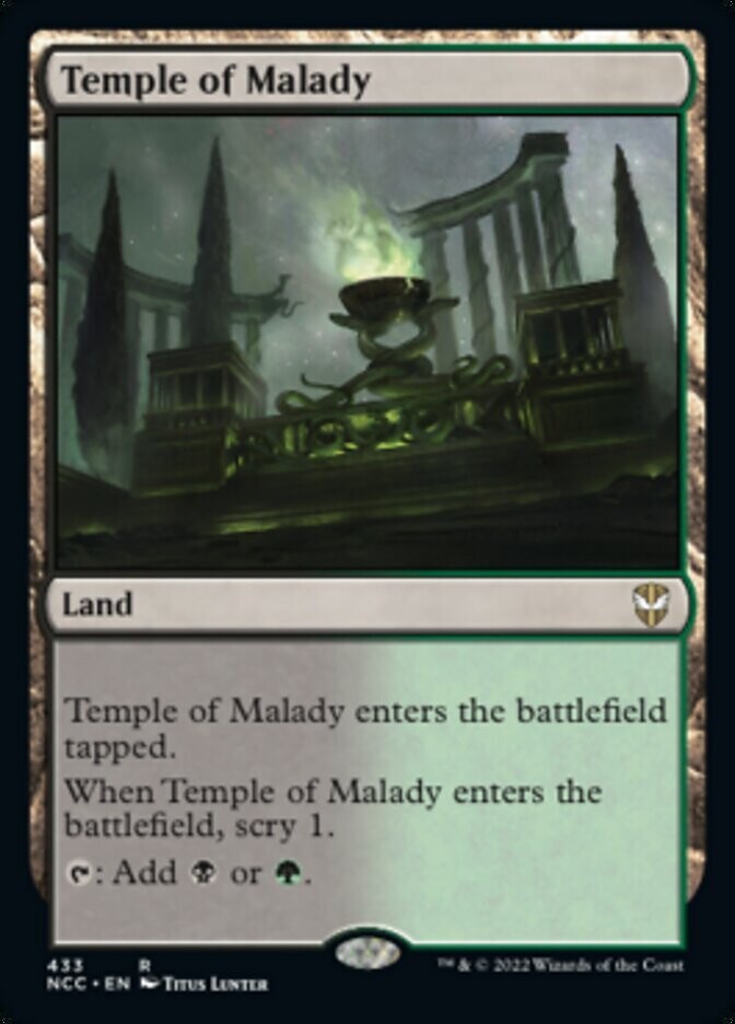Temple of Malady (Land-NCC)