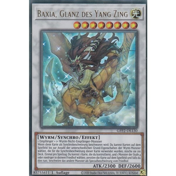 Baxia, Glanz des Yang Zing (Ultra Rare - GFP2)