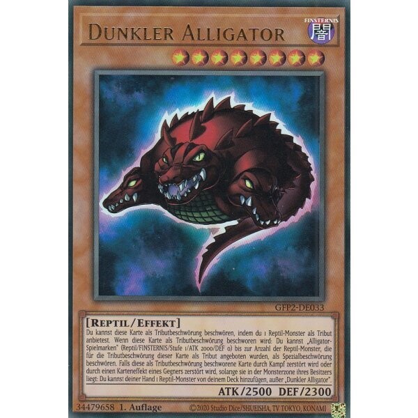 Dunkler Alligator (Ultra Rare - GFP2)