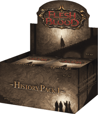 Flesh & Blood - Booster Display - History Pack 1 - EN