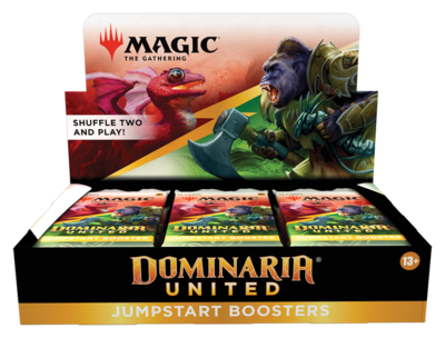 Magic: Dominarias United - Jumpstart Booster Display