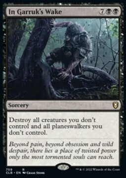 In Garruk&#39;s Wake (Rare-CLB)