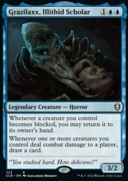 Grazilaxx, Illithid Scholar (Rare-CLB)