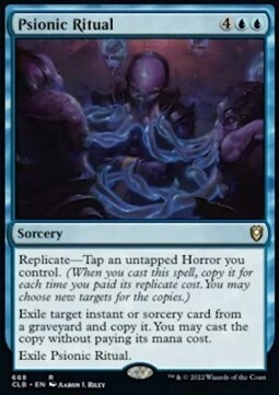 Psionic Ritual (Rare-CLB)