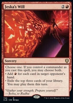 Jeska&#39;s Will (Rare-CLB)
