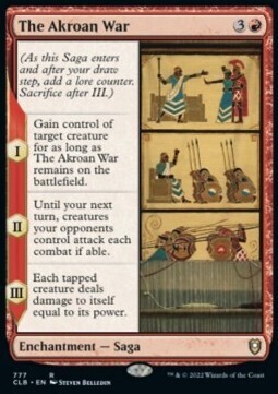 The Akroan War (Rare-CLB)