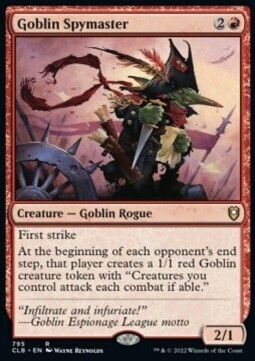 Goblin Spymaster (Rare-CLB)