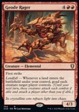Geode Rager (Rare-CLB)