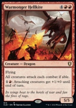 Warmonger Hellkite (Rare-CLB)