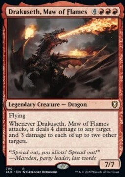 Drakuseth, Maw of Flames  (Rare-CLB)