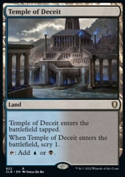 Temple of Deceit (Rare-CLB)